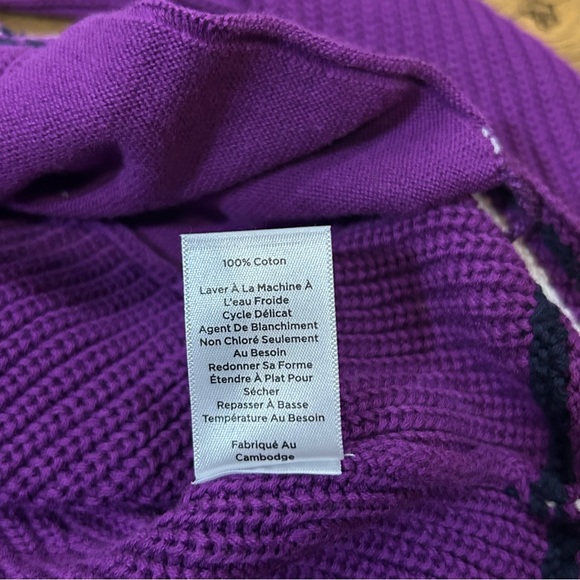 Talbots V-NECK CARDIGAN - TEXTURE
STRIPE - Picture 9 of 16